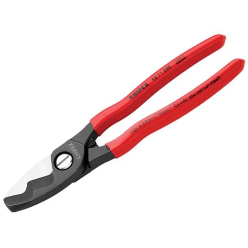 Knipex Cable Shears Twin Cutting Edge PVC Grip 200mm