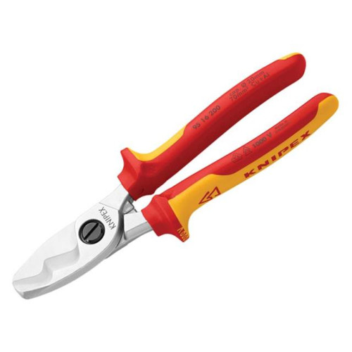 Knipex Cable Shears VDE Certified Grip 200mm