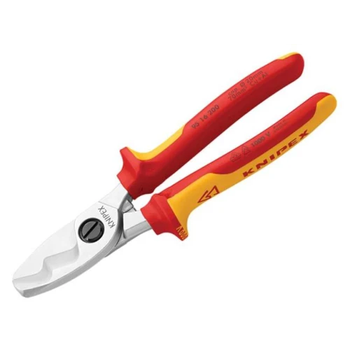 Knipex Cable Shears VDE Certified Grip 200mm