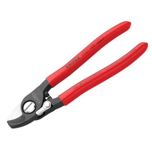Knipex Cable Shears Return Spring PVC Grip 165mm