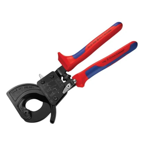 Knipex Cable Shears Ratchet Action Multi Component Grip 250mm