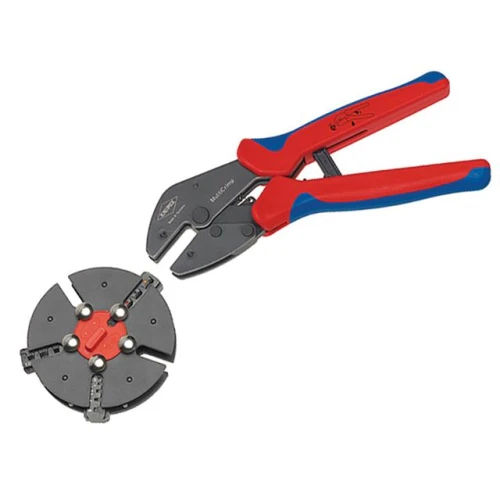 Knipex Multicrimp&Acirc;&reg; Pliers Set - 3 Quick Change Cartridges