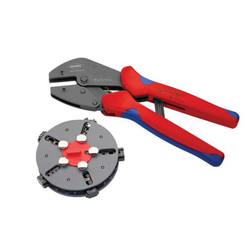 Knipex MulticrimpÂ® Pliers Set - 5 Quick Change Cartridges