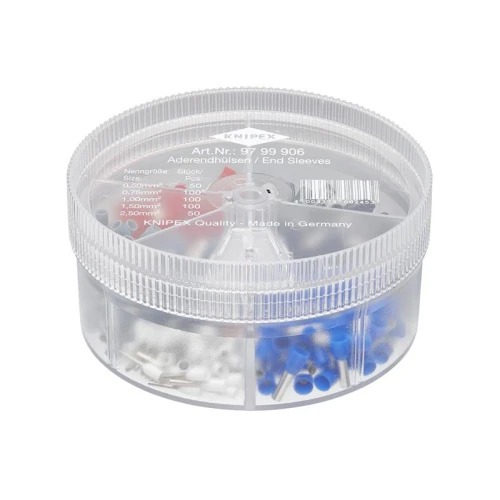 Knipex 97 99 906 Bootlace Ferrule Kit, 400 Piece