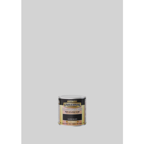 Rust-Oleum Universal Gloss Black 250Ml