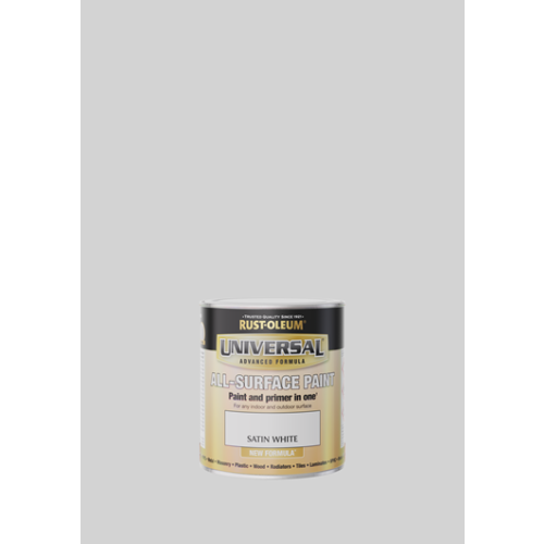 Rust-Oleum Universal Satin White 750Ml