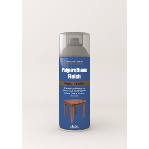 Rust-Oleum Polyurethane Finish Clear Matt 400Mls