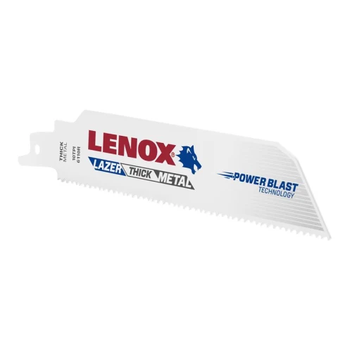 Lenox MetalWolf Wave Edge Reciprocating Saw Blade 152 x 25 x 1.07mm 10 TPI (Pack 5)