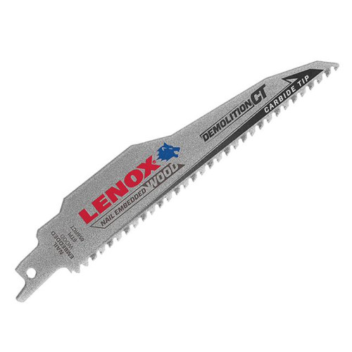 Lenox 656RCT DEMOLITION CTâ„¢ Reciprocating Saw Blade 150mm 6 TPI