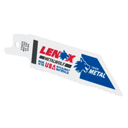 Lenox MetalWolf Wave Edge Reciprocating Saw Blade 102 x 19 x 0.9mm 14 TPI (Pack 5)