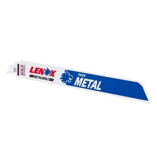Lenox MetalWolf Wave Edge Reciprocating Saw Blade 305 x 25 x 1.07mm 14 TPI (Pack 5)