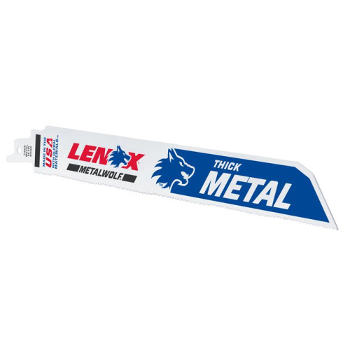 Lenox MetalWolf Wave Edge Reciprocating Saw Blade 229 x 25 x 1.1mm 14 TPI (Pack 5)