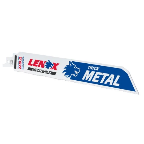 Lenox MetalWolf Wave Edge Reciprocating Saw Blade 229 x 25 x 1.1mm 14 TPI (Pack 5)