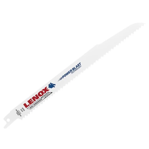 Lenox 20582-956R Wood Cutting Reciprocating Saw Blades 230mm 6 TPI (Pack 5)