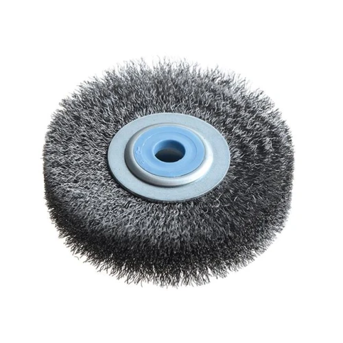 Lessmann Wheel Brush D80 x W18-20 x 10 Bore Steel Wire 0.20
