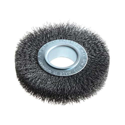 Lessmann Wheel Brush D100 x W20-22 x 30 Bore Set 1 Steel Wire 0.30