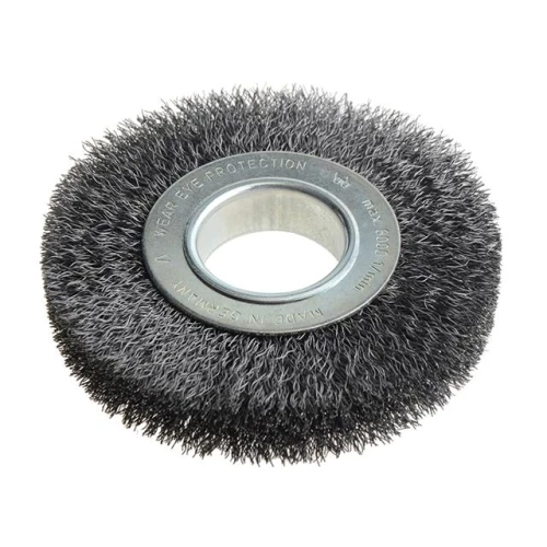 Lessmann Wheel Brush D125 x W20-22 x 40 Bore Set 2 Steel Wire 0.30