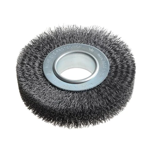 Lessmann Wheel Brush D125 x W29-31 x 40 Bore Set 2 Steel Wire 0.30