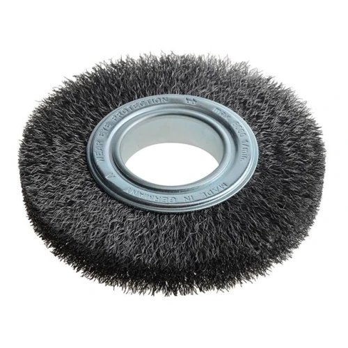 Lessmann Wheel Brush D150 x W23-25 x 50 Bore Set 3 Steel Wire 0.30