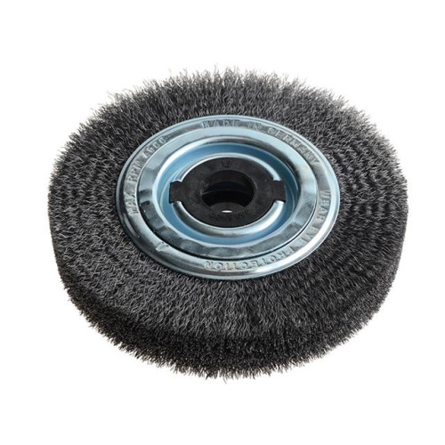 Lessmann Wheel Brush D200 x W40-45 x 80 Bore Set 4 +1 Steel Wire 0.30