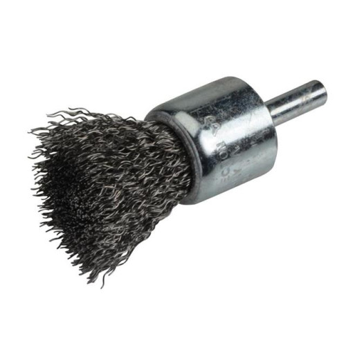 Lessmann DIY End Brush with Shank 23mm, 0.30 Steel Wire