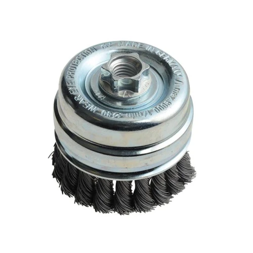 Lessmann Knot Cup Brush 80 x M14 x 0.50 Wire*