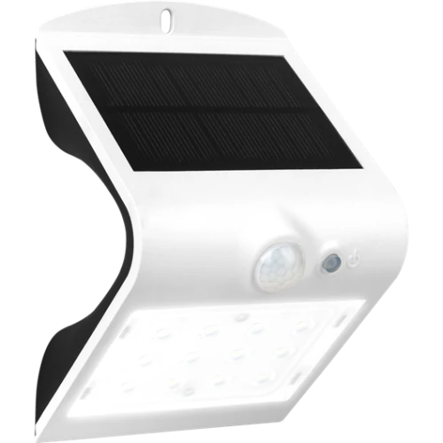 Luceco Solar Guardian Wall Light White