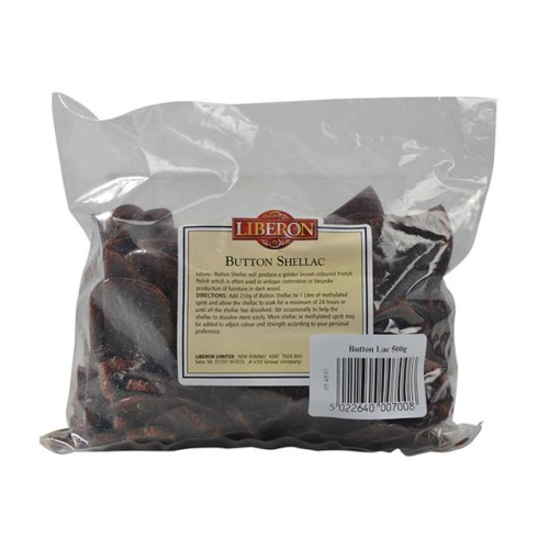 Liberon Button Shellac 500g