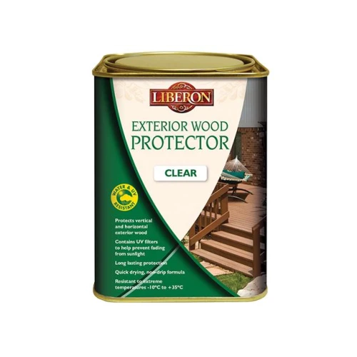 Liberon Exterior Wood Protector Clear 1 Litre
