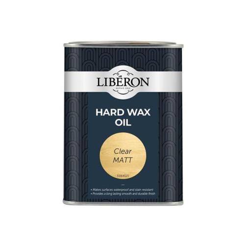 Liberon Hard Wax Oil Clear Matt 1 Litre