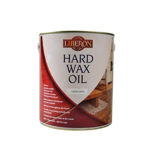 Liberon Hard Wax Oil Clear Satin 2.5 Litre