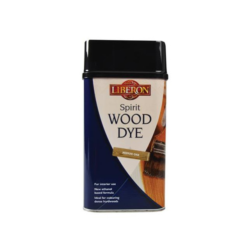 Liberon Spirit Wood Dye Medium Oak 1 Litre