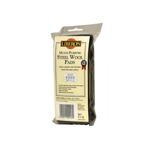 Liberon Steel Wool 0000 (4x7g)