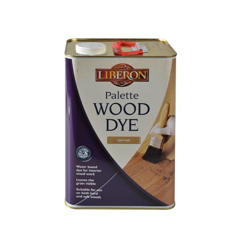 Liberon Palette Wood Dye Light Oak 5 Litre
