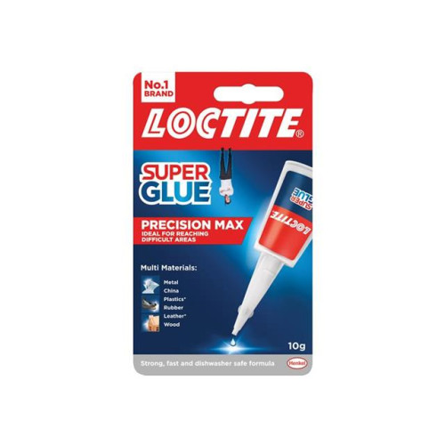 Loctite Super Glue Liquid, Precision Max Bottle 10g