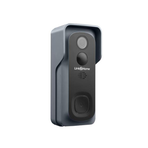 Link2Home Weatherproof (IP54) Battery Smart Doorbell