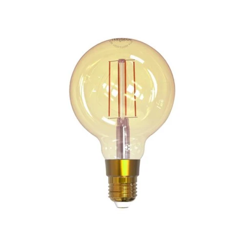 Link2Home Wi-Fi LED ES (E27) Balloon Filament Dimmable Bulb, White 470 lm 5.5W