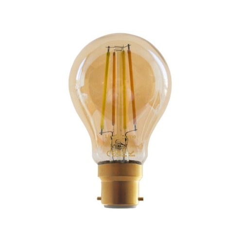 Link2Home Wi-Fi LED BC (B22) GLS Filament Dimmable Bulb, White 470 lm 4.5W
