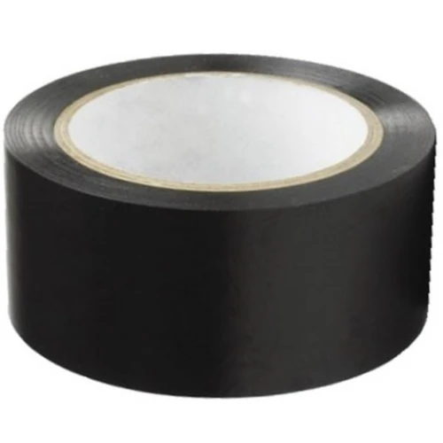 BUILDERS PVC TAPE BLACK 75MM 33MTR