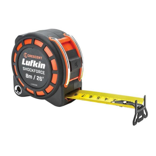 Crescent Lufkin Shockforce Dual-Sided Tape 8m/26ft (Width 30mm)