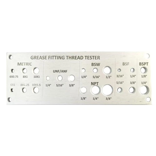 Lumatic Thread Identification Plate