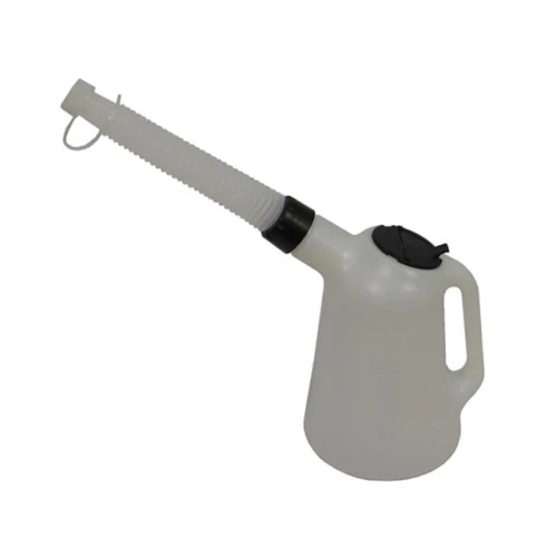 Lumatic Polythene Oil Measure Jug With Spout 2 Litre