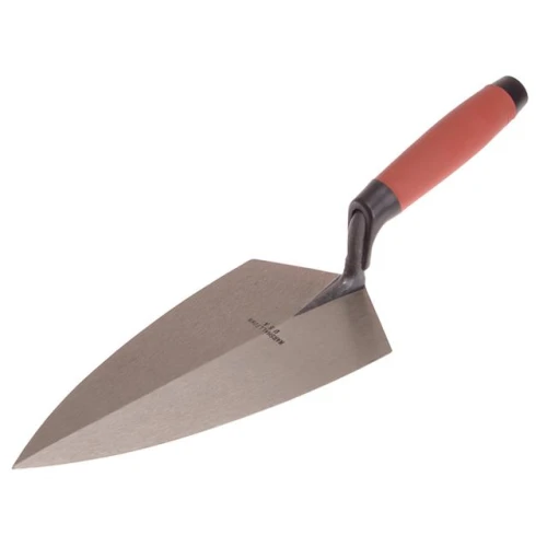 Marshalltown 19D 10in Philadelphia Pattern Brick Trowel Durasoft Handle
