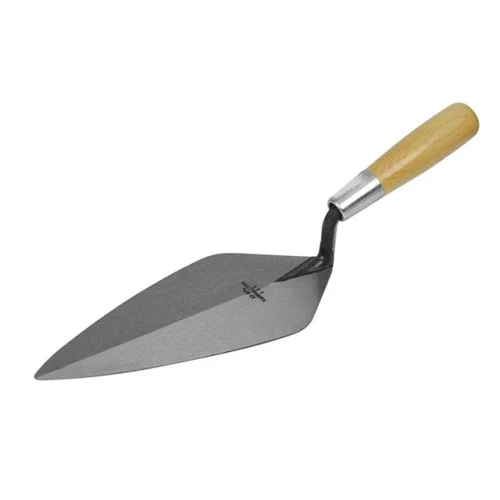 Marshalltown 33 13in London Pattern Brick Trowel Wooden Handle
