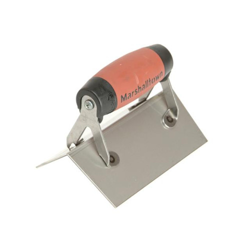 67SSD External Corner Trowel Stainless Steel Durasoft Handle Square