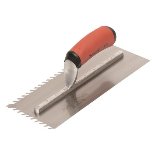 Marshalltown LayFlat 13mm Notch Trowel 11 x 4.1/2in