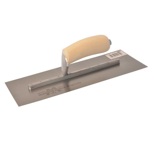 Marshalltown MXS13 Finishing Trowel - Wooden Handle 13 x 5in