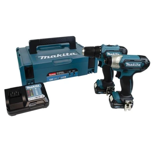 Makita CLX224AJ 12Vmax CXT Twin Pack 12V 2 x 2.0Ah