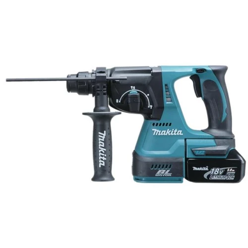 Makita DHR242RTJ SDS Plus BL Hammer Drill 18V 2 x 5.0Ah Li-ion