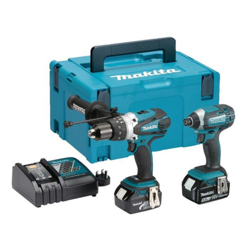 Makita DLX2145TJ LXT Twin Pack 18V 2 x 5.0Ah Li-Ion